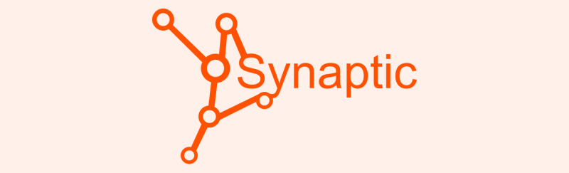 a logo image of Synaptic.js in JS libraries